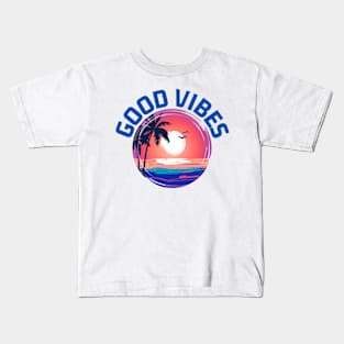 Good vibes only Kids T-Shirt